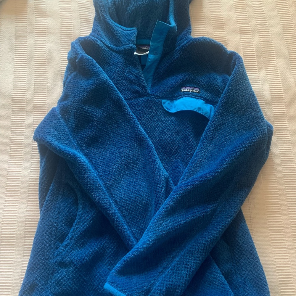 Women’s Patagonia Blue Hood Fleece